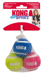 KONG HOND SPORT SOFTIES BALLS 3 ST. ASSORTED SMALL - afbeelding 2