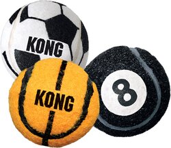 KONG HOND TENNISBAL SPORT MEDIUM NET A 3 STUKS - afbeelding 4
