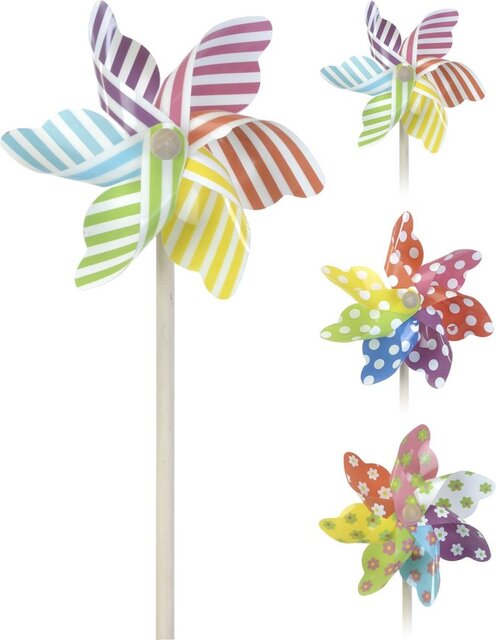 Koopman Windmolen 55Cm 3Ass Dessin