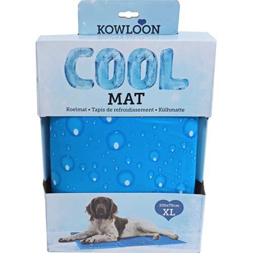 Kowloon Koelmat bubble xl 100x75cm blauw
