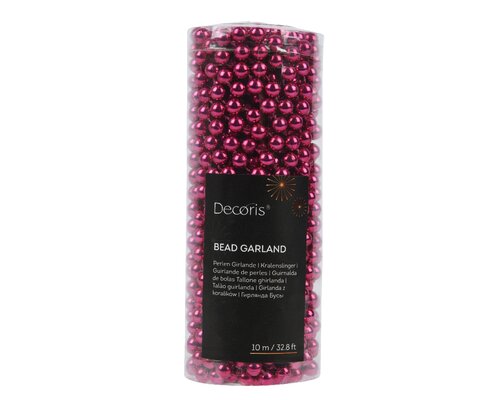 Kralenslinger plc d0.8l10m roze - afbeelding 1