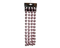 Kralenslinger plc d2l270cm roze - afbeelding 1