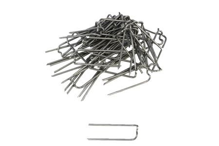 Krammen 10-30mm donkergrijs 50st