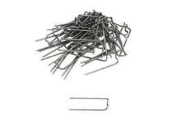 Krammen 10-30mm donkergrijs 50st