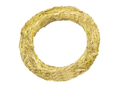 Krans stro d15cm naturel