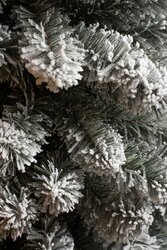 Black Box Trees Charlton Pilar kerstboom groen frosted TIPS 409 - h230xd58cm - afbeelding 2