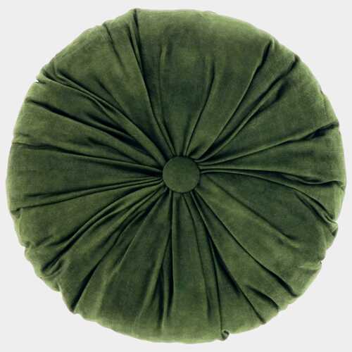 Kussen Basics 40cm Ø winter green