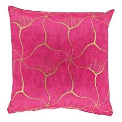 Kussen Celina 45x45cm fuchsia
