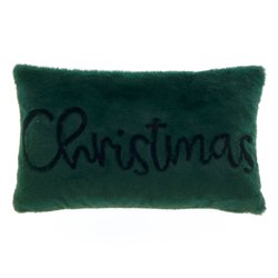 Kussen christmas l30b50cm d.groen - afbeelding 2