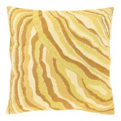 Kussen Ezra 45x45cm glowy yellow