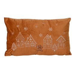 Decoris Kussen polyester embroidery house