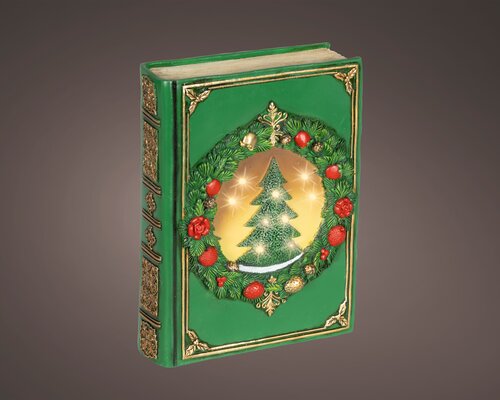 LumineoLED boek polyresin steady binnen