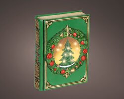 LumineoLED boek polyresin steady binnen