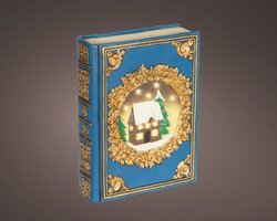 LumineoLED boek polyresin steady binnen