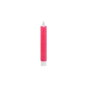 PTMD LED Diner Candle bright pink moveflame 2PCS short