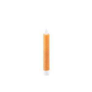 PTMD LED Diner Candle rust orange moveflame 2PCS short