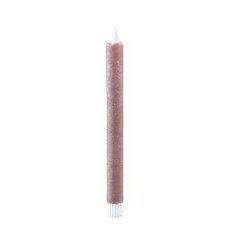 PTMD LED Diner Candle stone brown moveflame 2PCS long
