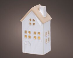 Led huis l7b8.7h15.5cm-1l wit/wwit - afbeelding 2