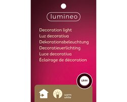 Led huis l7b8.7h15.5cm-1l wit/wwit - afbeelding 3