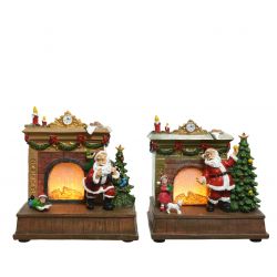 Lumineo LED Kerst Haard Flame