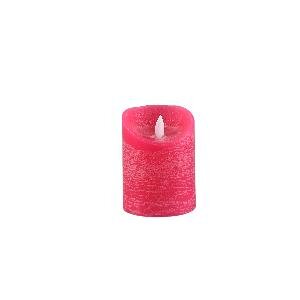 PTMD LED Light Candle bright pink moveable flame S