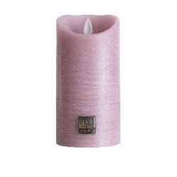 PTMD LED Light Candle floral pink moveable flame L