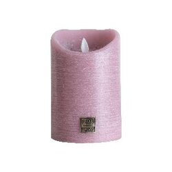PTMD LED Light Candle floral pink moveable flame M
