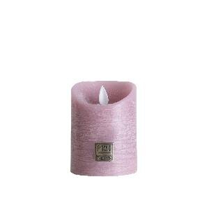 PTMD LED Light Candle floral pink moveable flame S