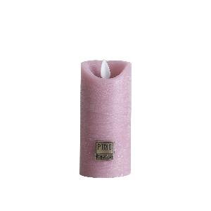 PTMD LED Light Candle floral pink moveable flame XS