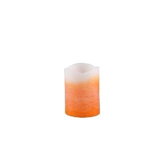PTMD Led Light Candle orange ombre flickering flame S