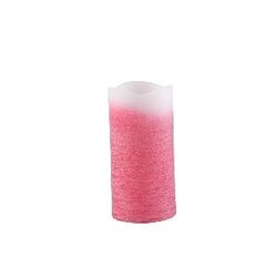 PTMD Led Light Candle pink ombre flickering flame L