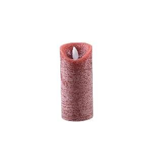 PTMD LED Light Candle stone brown moveable flame XS