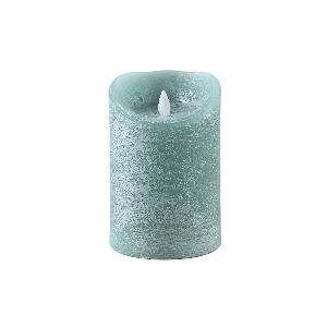 PTMD LED Light Candle teal moveable flame L