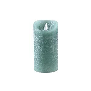 PTMD LED Light Candle teal moveable flame M