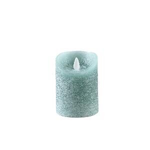 PTMD LED Light Candle teal moveable flame S