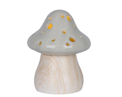 Led padstoel l9b9h12cm-1l wit/wwit - afbeelding 1