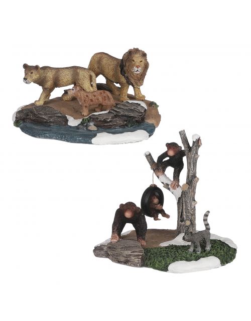 LuVille Lion monkey 2 pieces