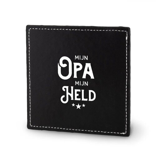 Lekker stoer - Onderzetter - Super Opa