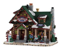 Lemax Alpine Adventures Ski School, Incl. Adaptor 44338, 100 Ma (White)