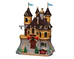 Lemax Arie'S Castle, Incl. Adaptor 44338, 100 Ma (White)