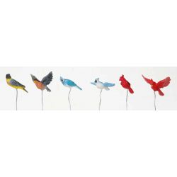 Lemax Assorted Birds, Set Van 6