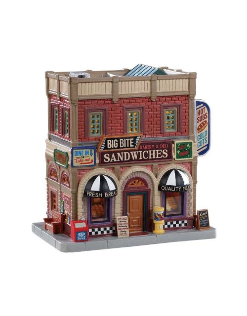 Lemax Big Bite Sandwiches, B/O Led