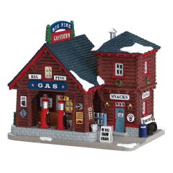 Lemax Big Pine Gas Station, B/O Led