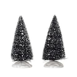 Lemax Bristle Tree, Set Of 2, Small - afbeelding 1