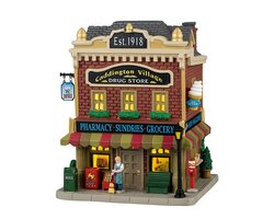 Lemax Caddington Village Drug Store Incl. Adapter