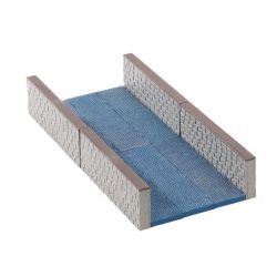 Lemax Canal Wall, Set Of 10 - afbeelding 1