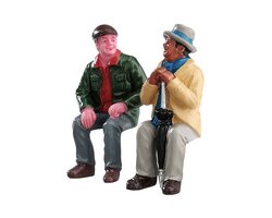 Lemax Chatting With Old Friends, Set Of 2 - afbeelding 2