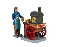 Lemax Chester'S Hot Chestnuts,  Set Of 2 - afbeelding 2