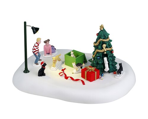 Lemax Christmas Cats,  B/O (4.5V)