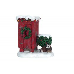 Lemax Christmas Outhouse